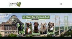 Desktop Screenshot of happydogsouthsound.com